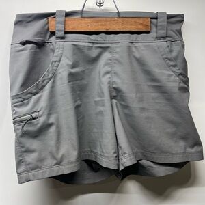 Patagonia Women’s Noble Grey Tech Shorts, Size M Style #82025